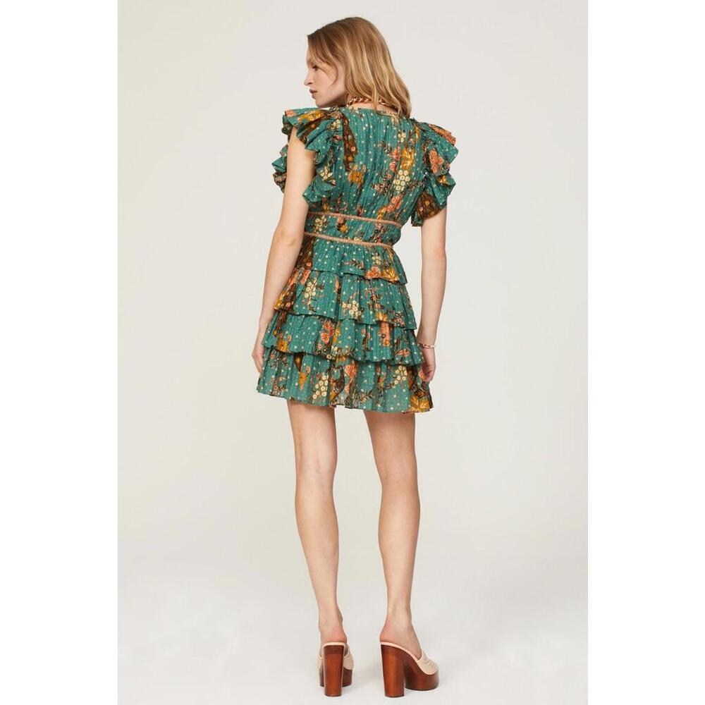 Ulla Johnson Marni Blue Dress Size 6 - Picture 2 of 6